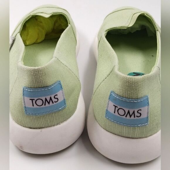 Tom's Canvas Sneakers Shoes  SZ 12 Women's Flats - Picture 4 of 16